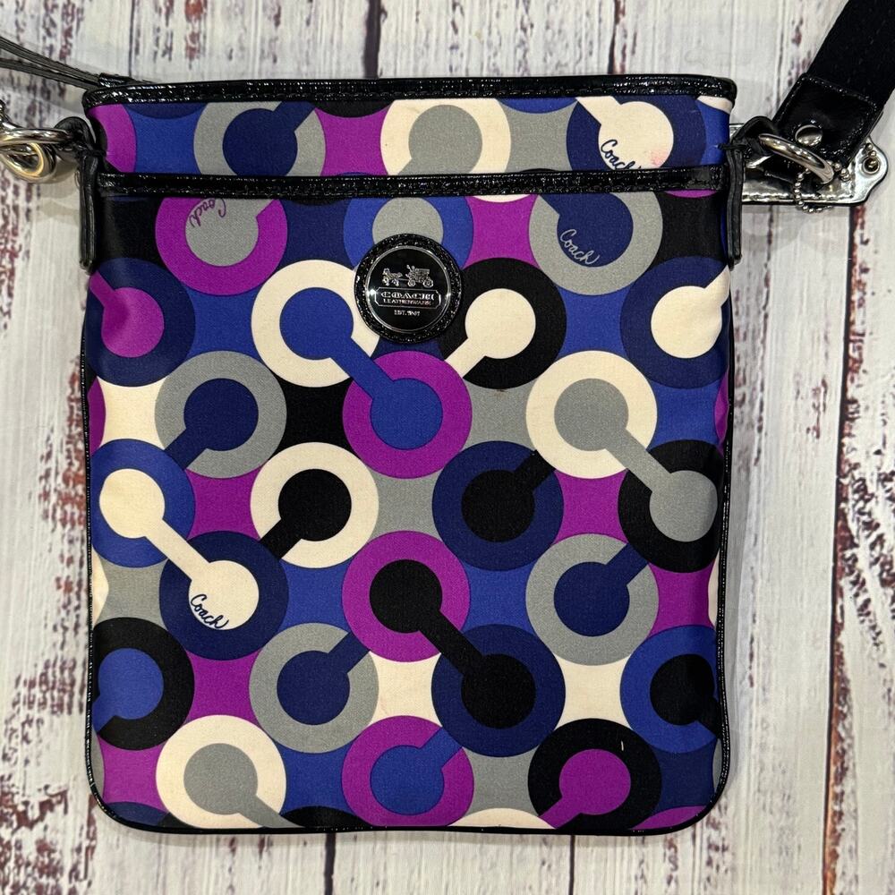 Coach Alex Op Art Swingpack 43381 Multicolor